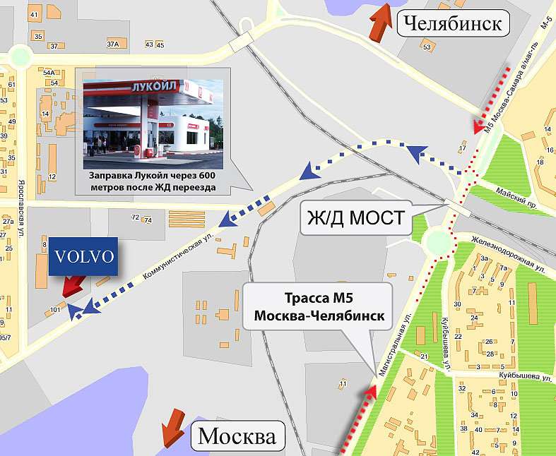 Тольятти южное шоссе карта